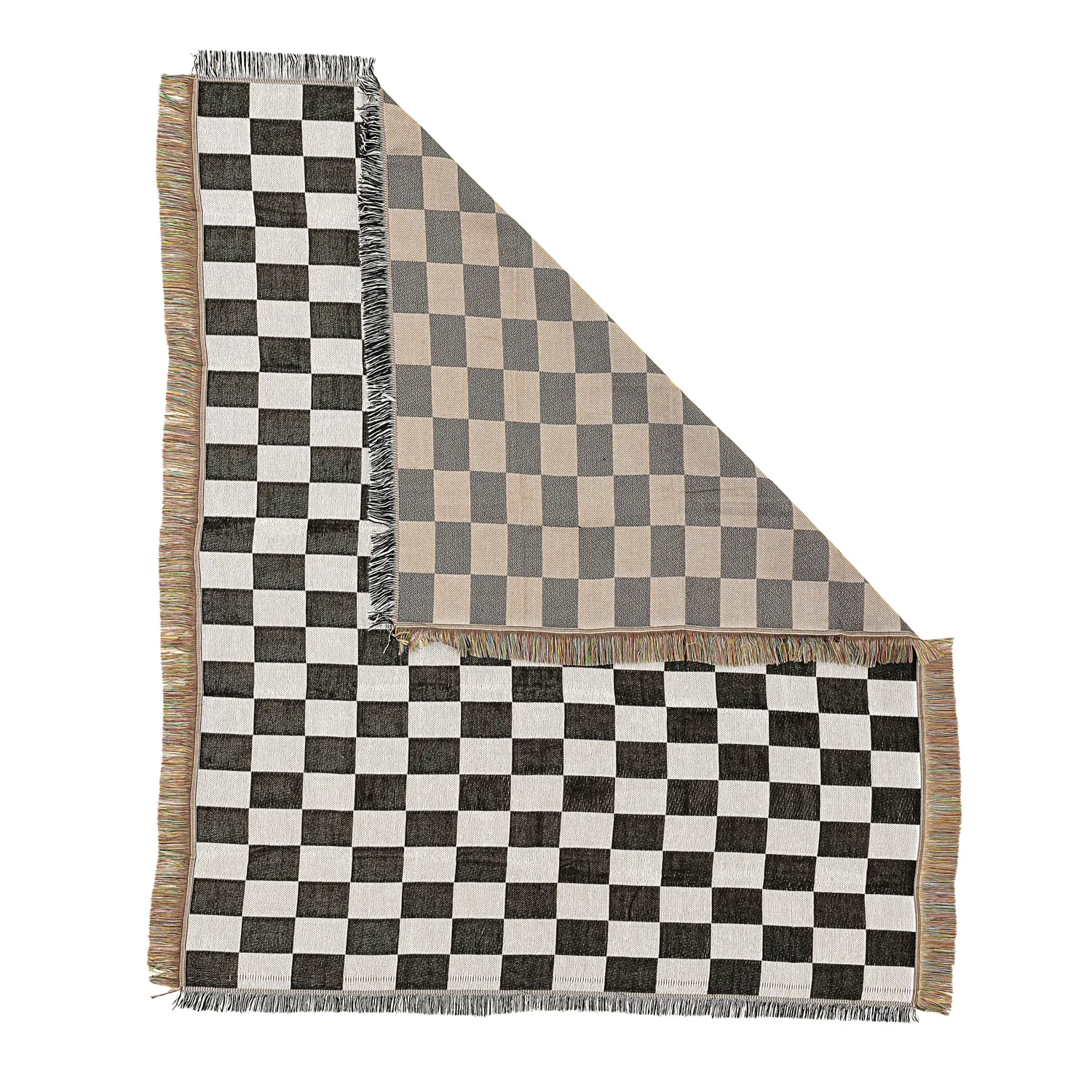 Filtar - Wallace Tapestry Blanket (svart/vit)