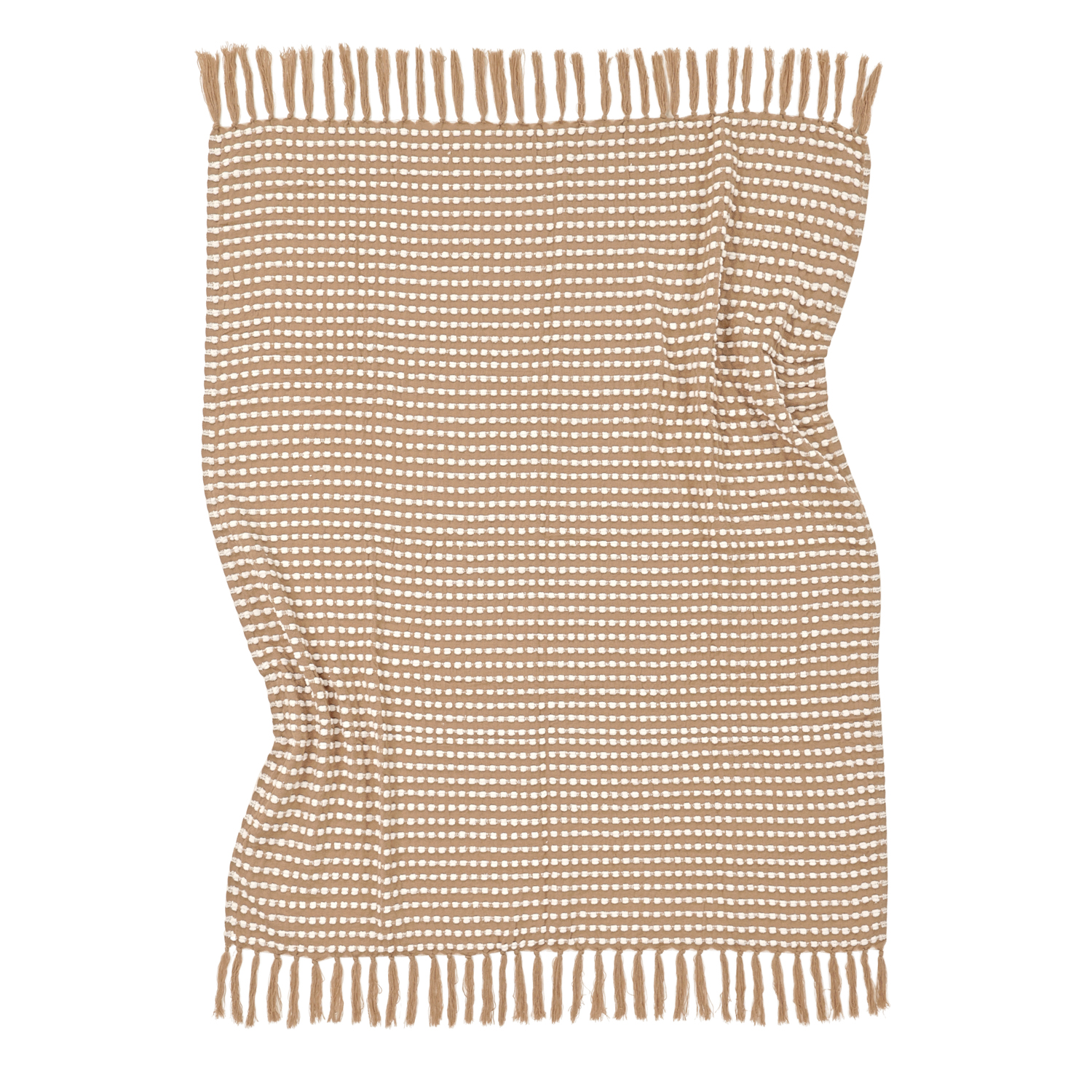Filtar - Quebec Blanket (beige) (Storlek: 130 x 170 cm)