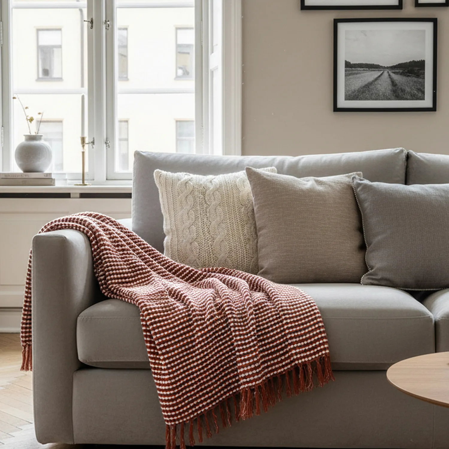 Filtar - Quebec Blanket (röd)