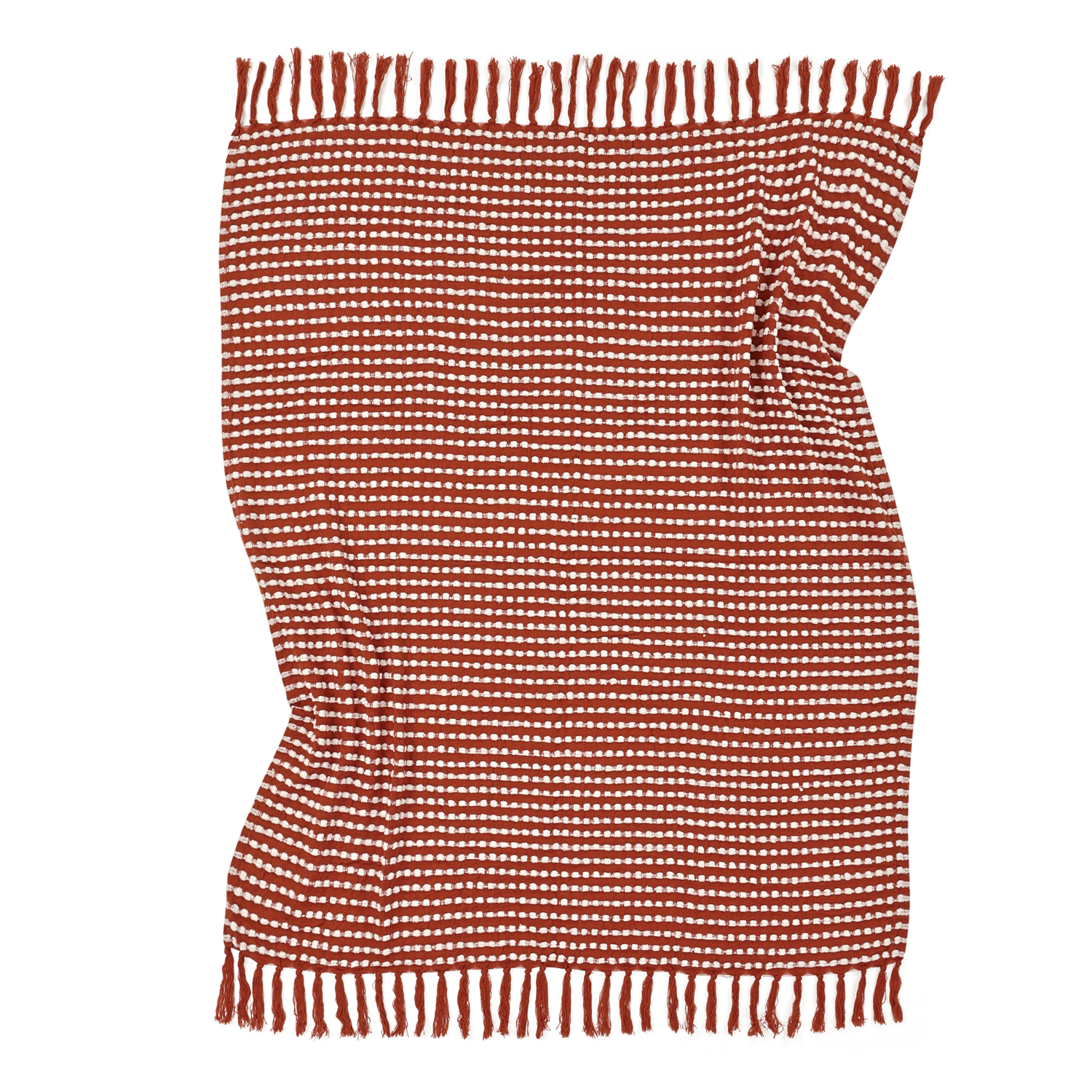 Filtar - Quebec Blanket (röd) (Storlek: 130 x 170 cm)
