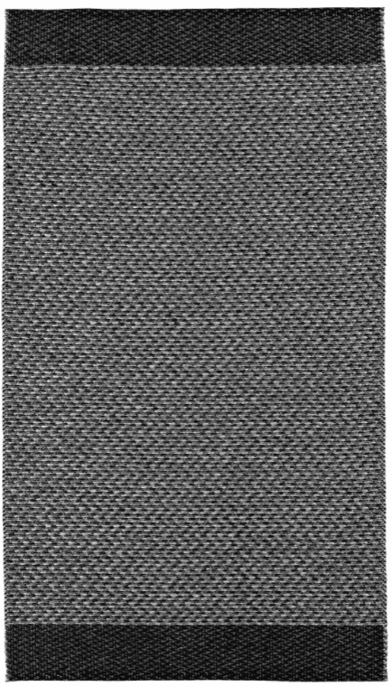 Plastmattor - Horredsmattan Flake (coal) (Storlek: 80 x 140 cm)