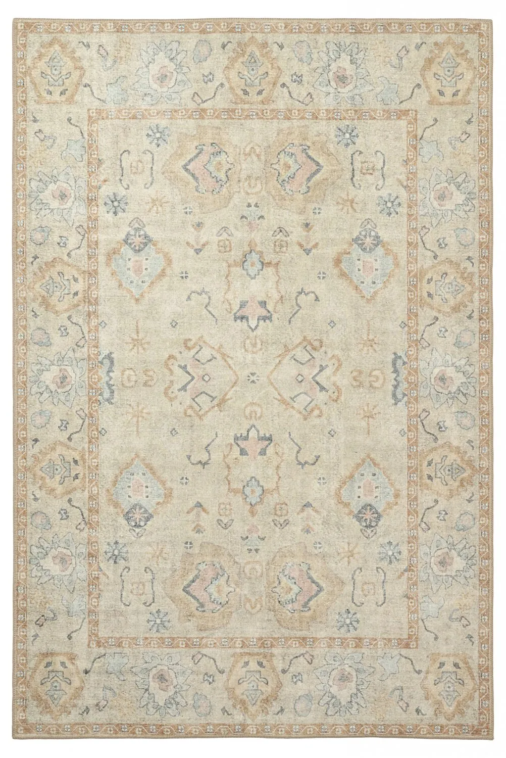 Flatvävd matta - Amena (beige)