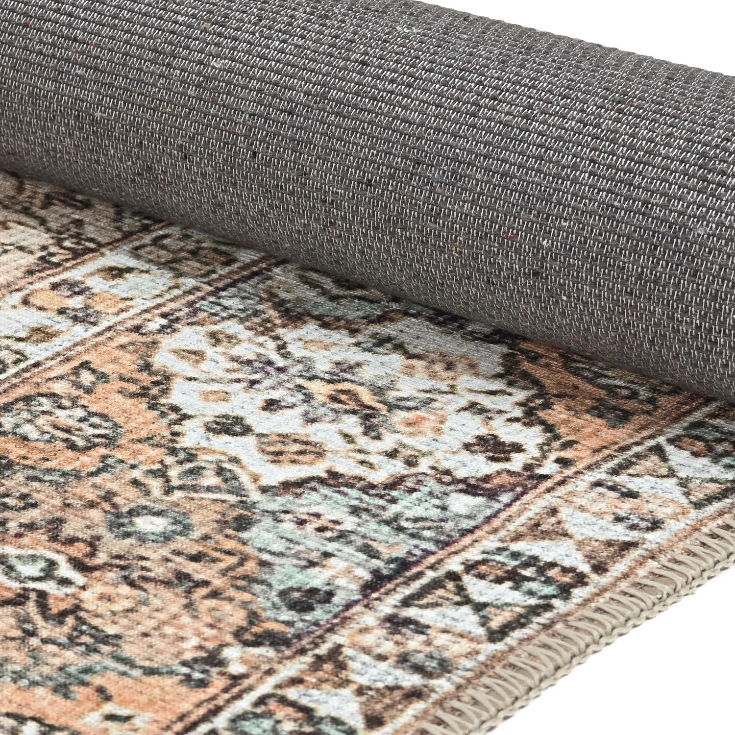 Flatvävd matta - Berelina (beige/multi)