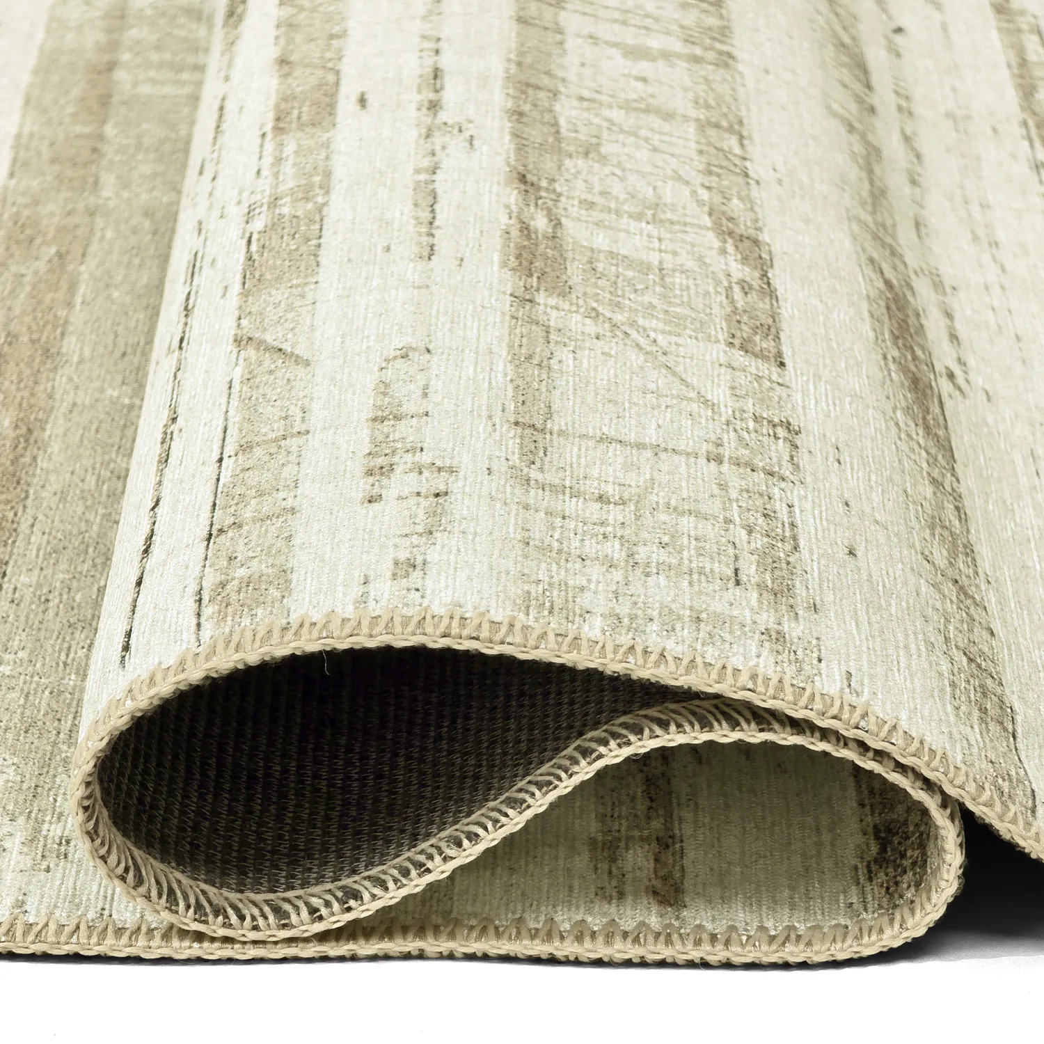 Flatvävd matta - Delara (beige)