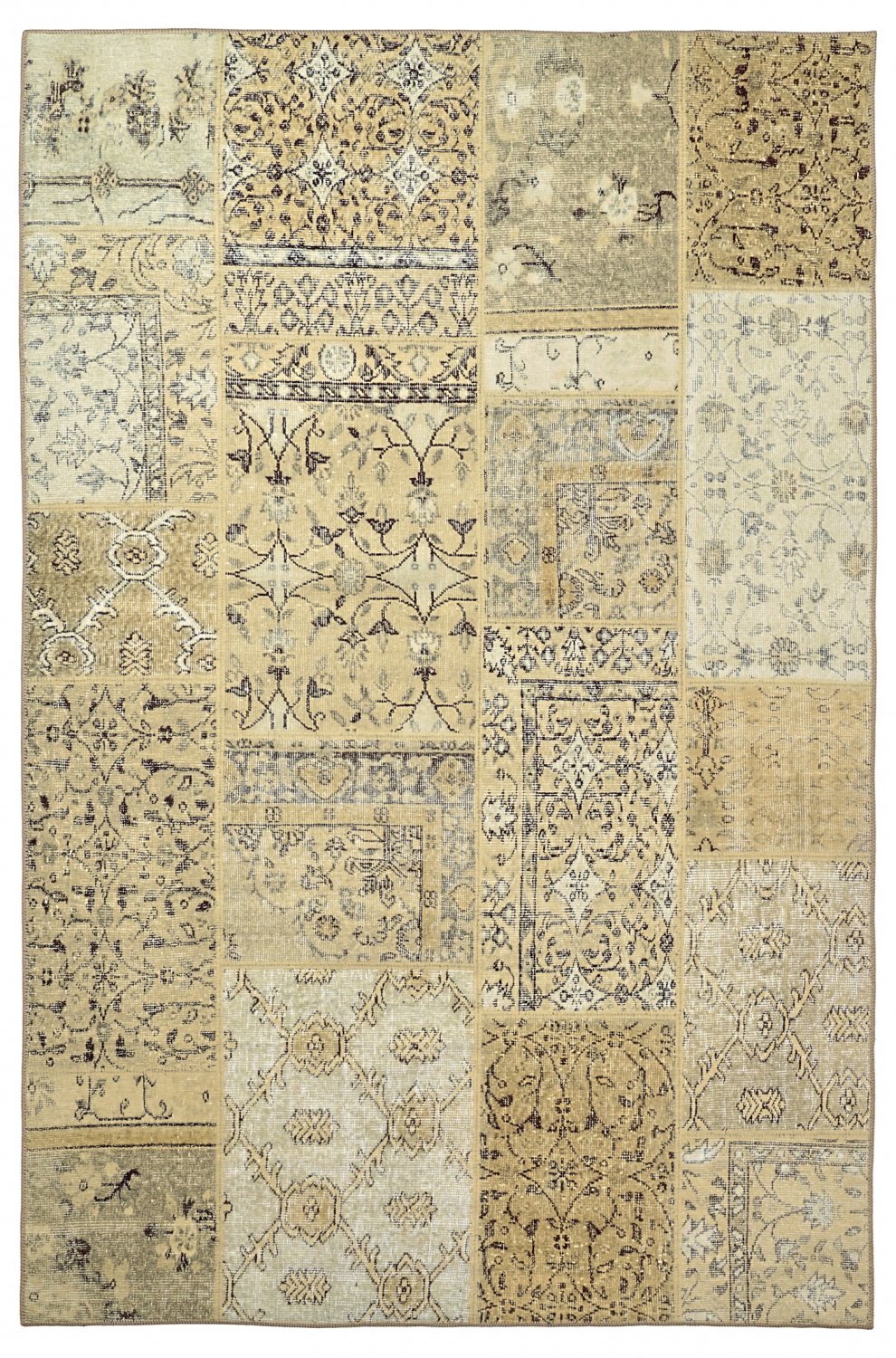 Flatvävd matta - Myrina (beige) (Storlek: 190 x 280 cm)