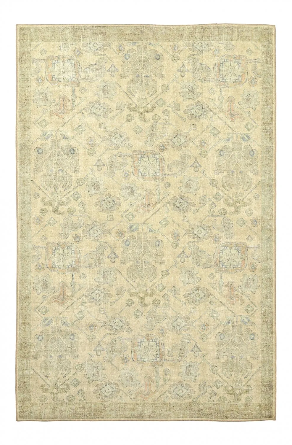 Flatvävd matta - Noura (beige)