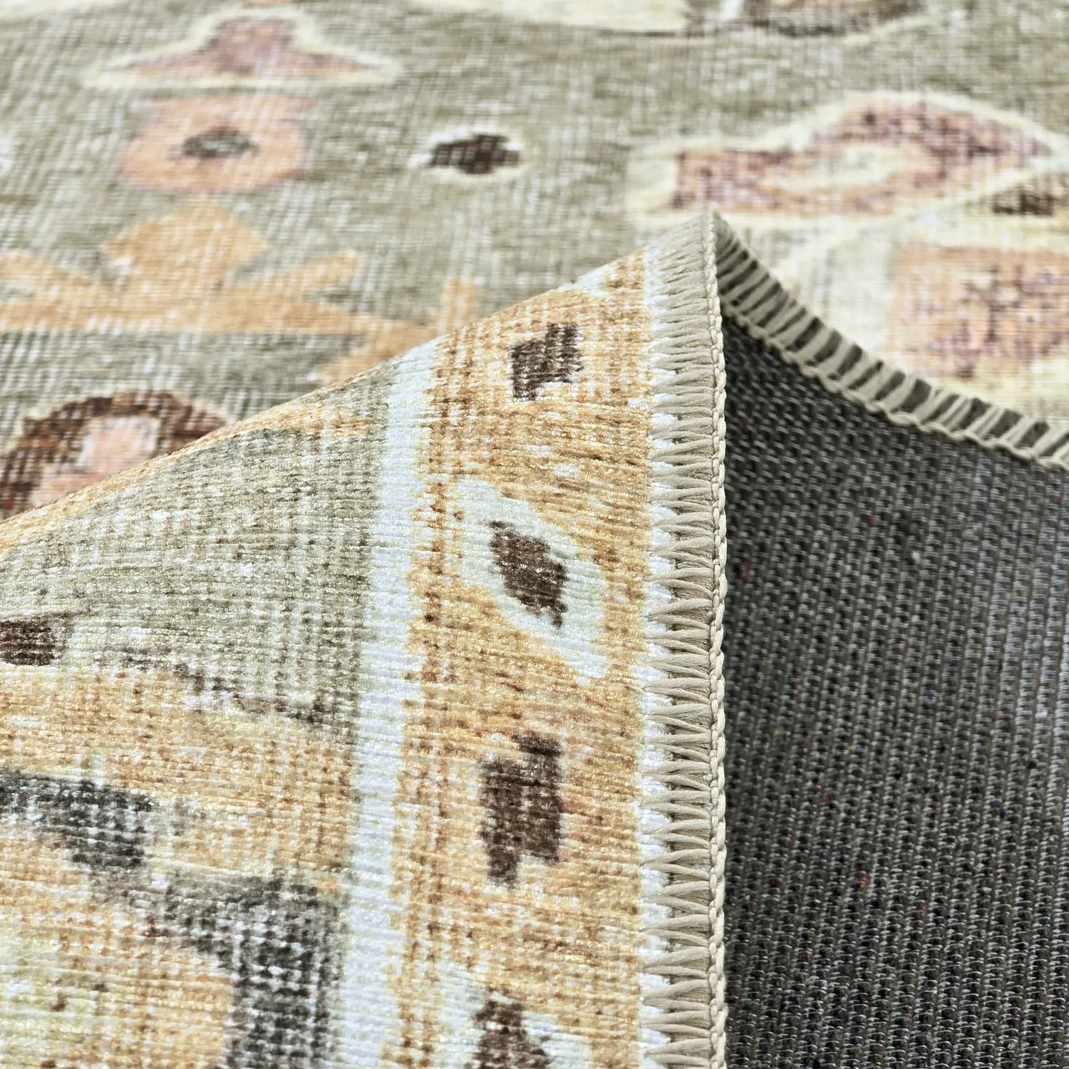 Flatvävd matta - Yara (beige)