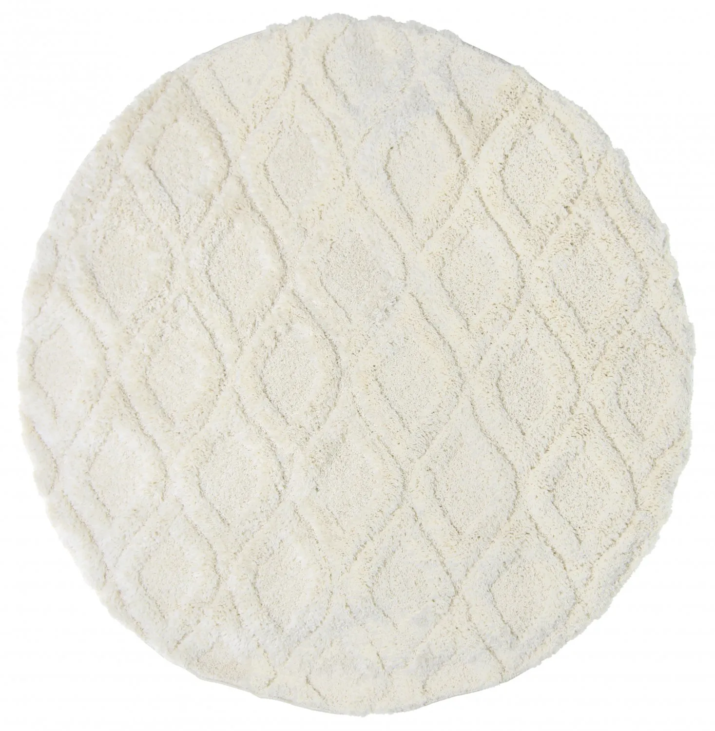 Runda mattor - Everett (offwhite)