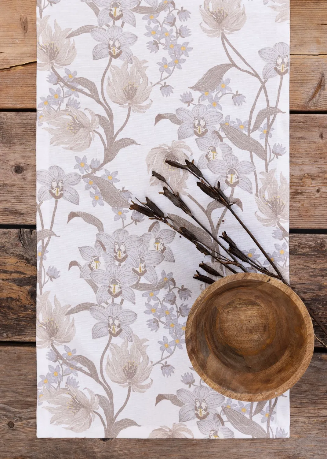 Bordslöpare - Löpare Florina (beige)