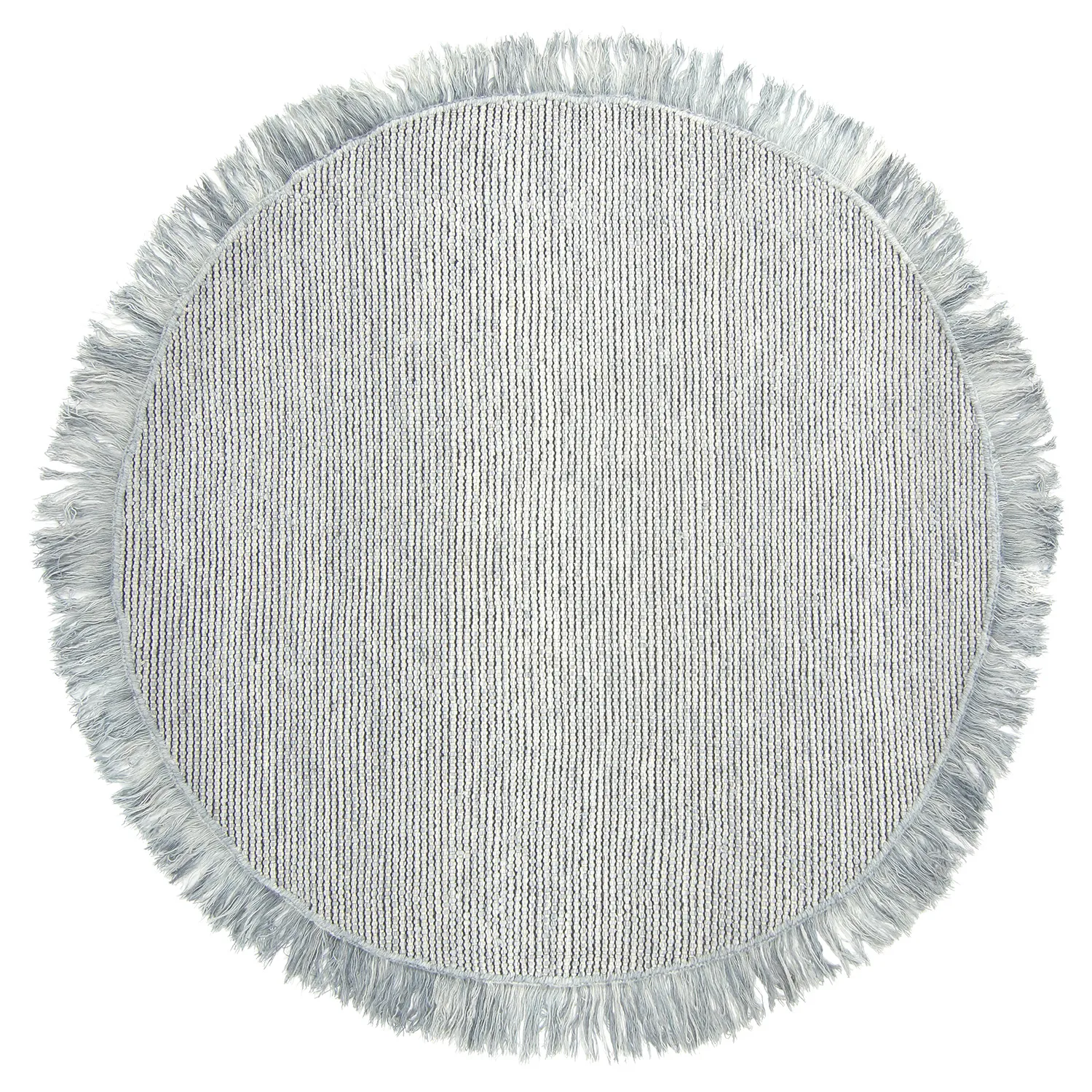 Rund matta - Pike (blå)