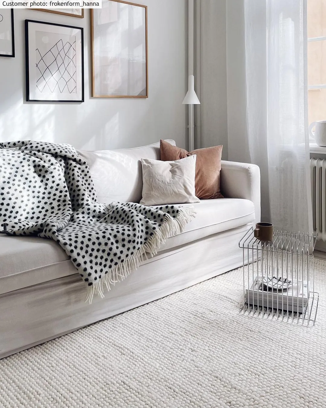 Ullmatta - Avafors Wool Bubble (beige)