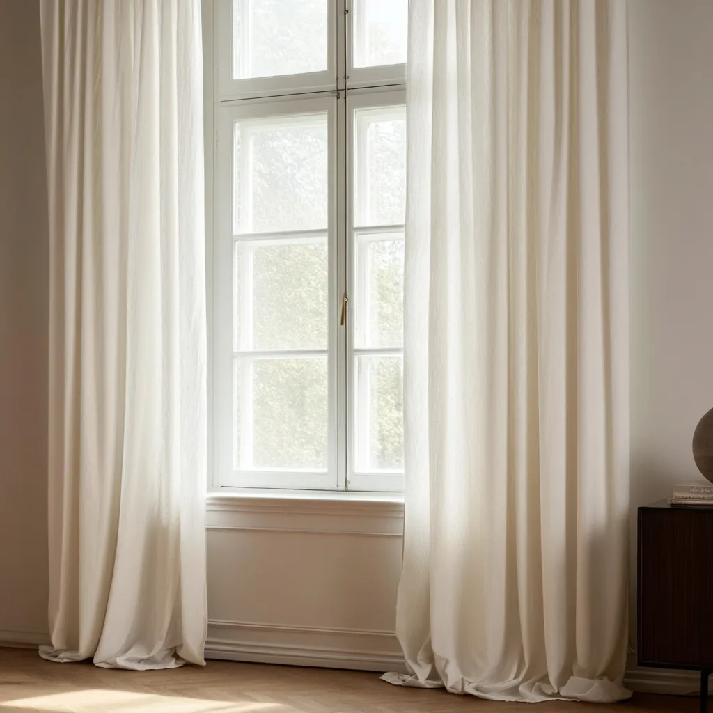 Gardiner - Linne-look Gardin Andrada (beige)