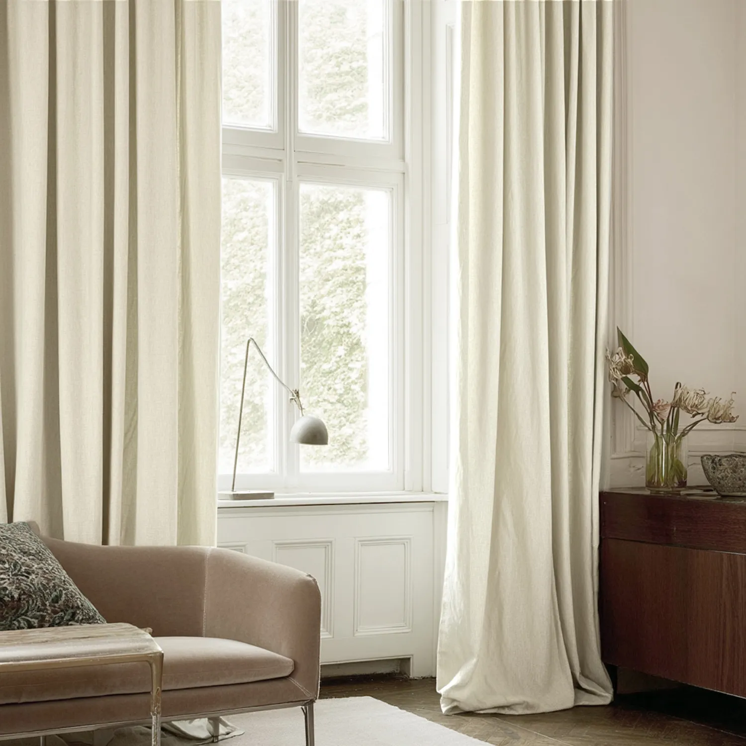 Gardiner - Linnegardin Melania (beige)