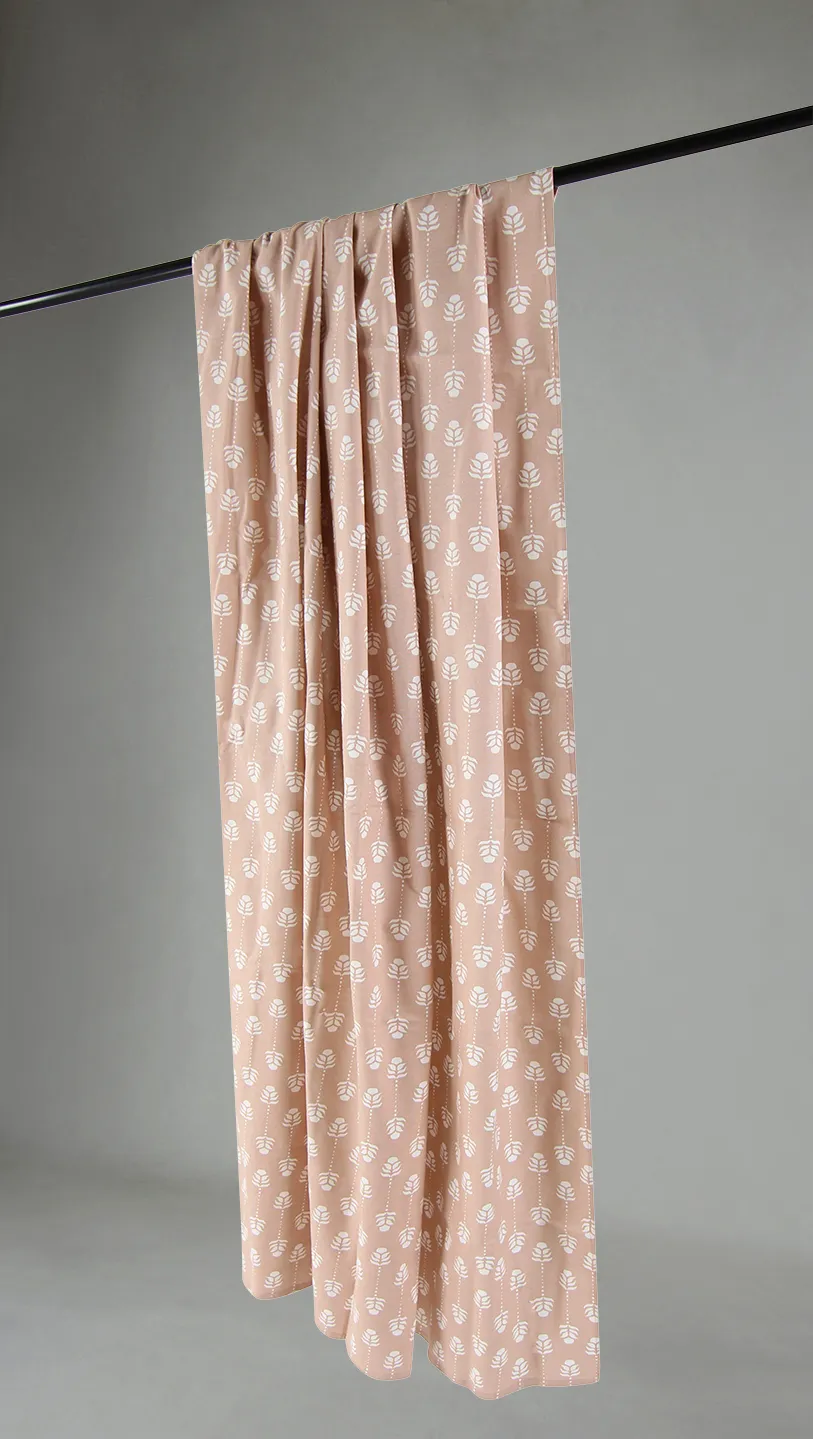 Gardiner - Bomullsgardin Sari (rosa)