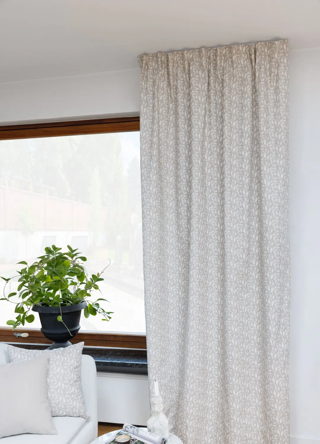 Gardiner - Bomullsgardin Satu (linen)