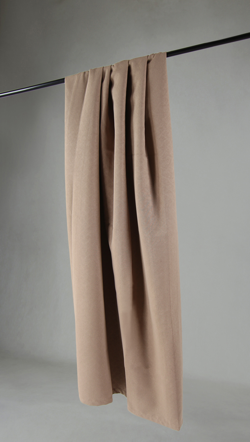 Gardiner - Mörkläggningsgardin Isolde (beige) (Storlek: 130 x 250)