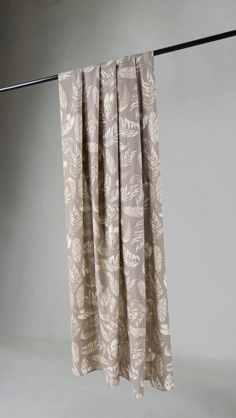Gardiner - Bomullsgardin Lowe (beige)