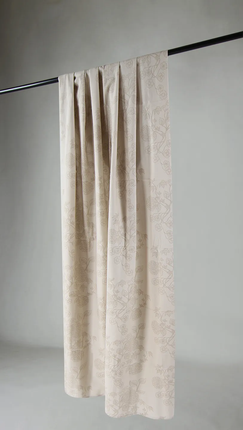 Gardiner - Bomullsgardin Minna (beige)