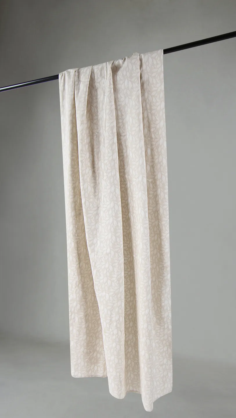 Gardiner - Bomullsgardin Satu (beige)