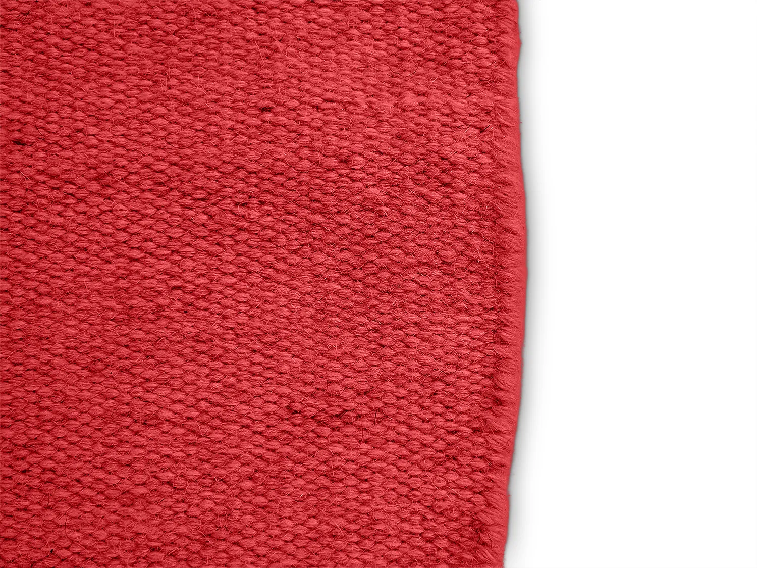 Rund matta - Hamilton (Flame Scarlet)