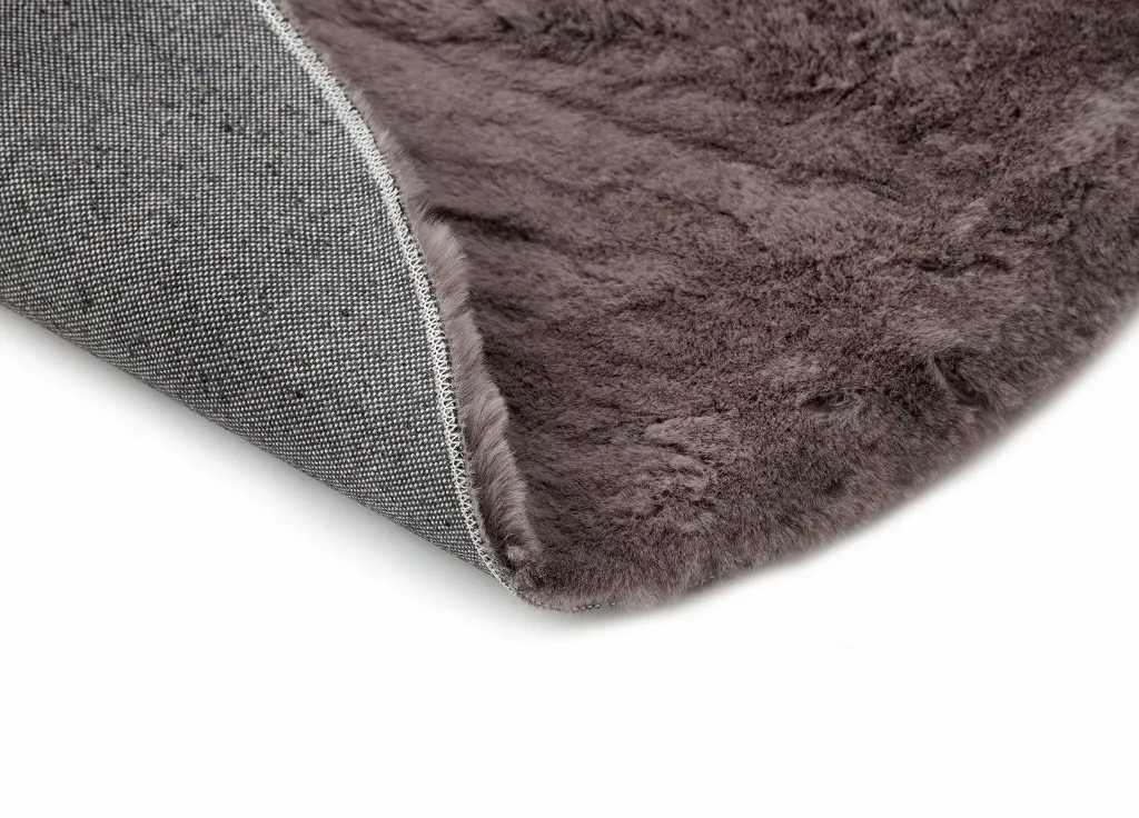 Runda mattor - Cloud Super Soft (antracit)