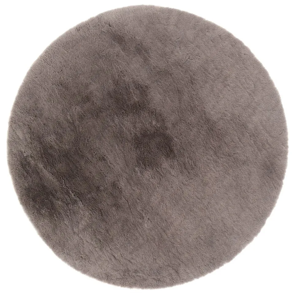 Runda mattor - Cloud Super Soft (antracit)