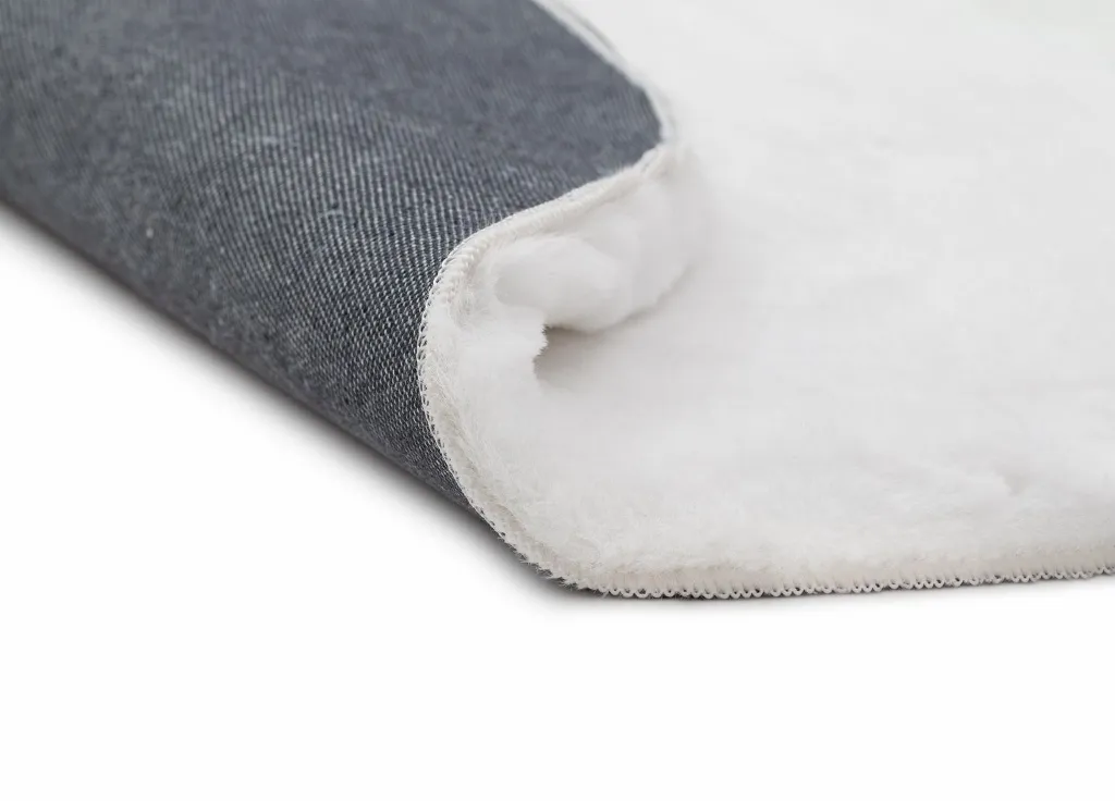 Runda mattor - Cloud Super Soft (vit)