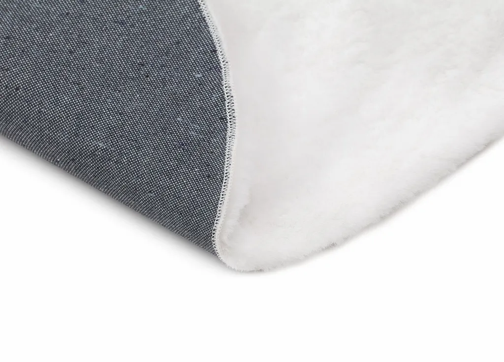 Runda mattor - Cloud Super Soft (vit)