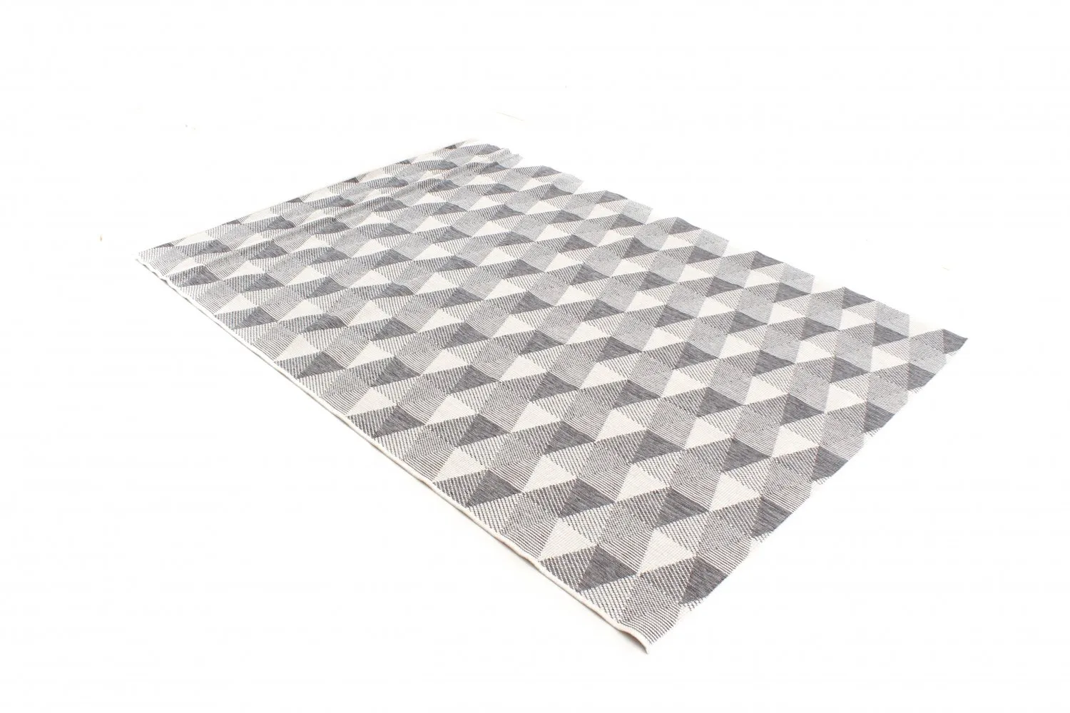 Inomhus- utomhusmatta - Brussels Pattern (grå)