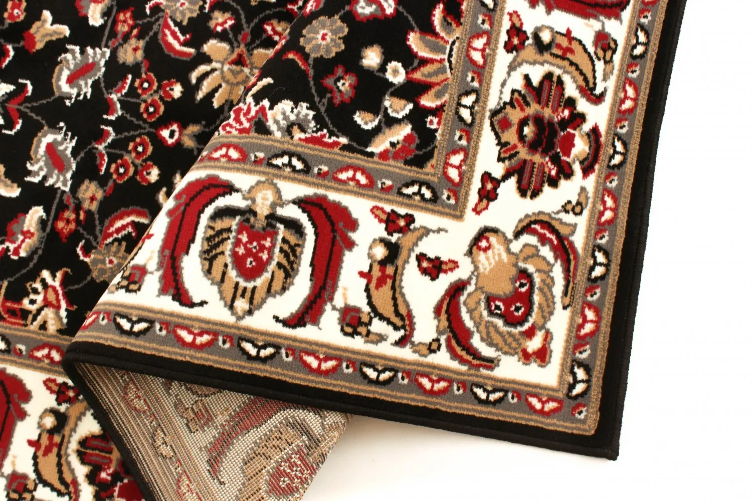 Wiltonmatta - Peking Imperial (svart)