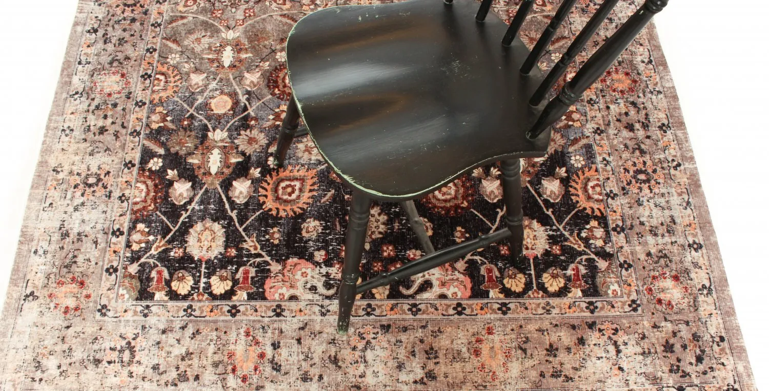 Rund matta - Bouhjar (beige/multi)