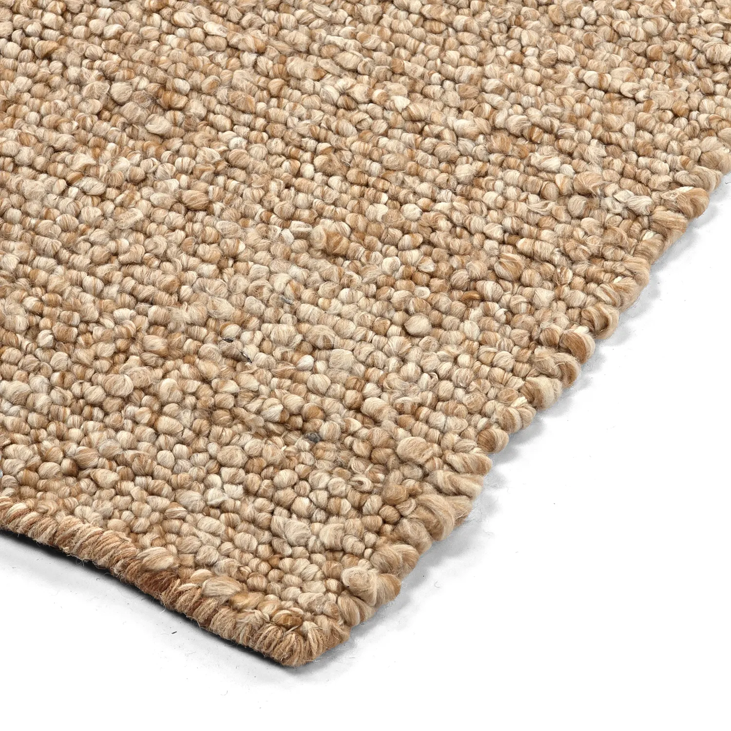 Inomhus/utomhusmatta - Milford Wool Look (beige)