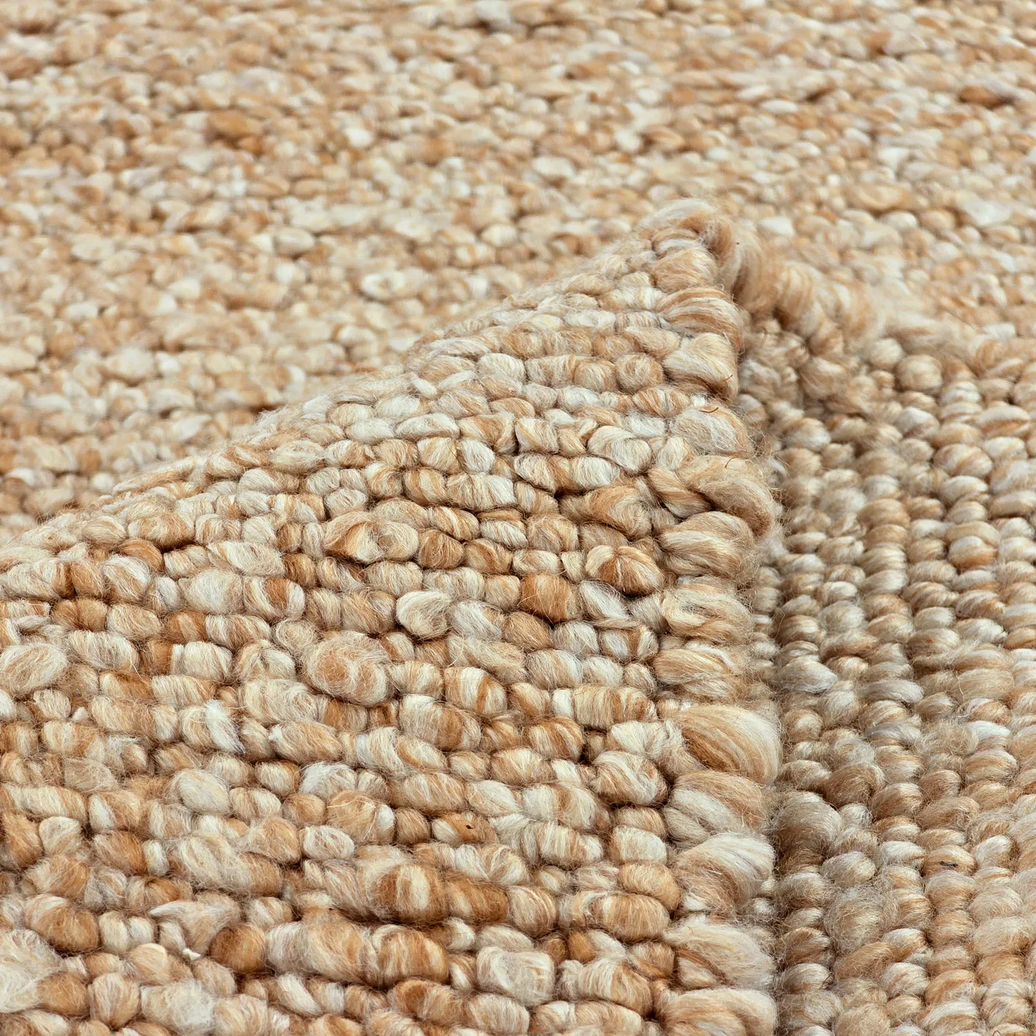 Inomhus/utomhusmatta - Milford Wool Look (beige)