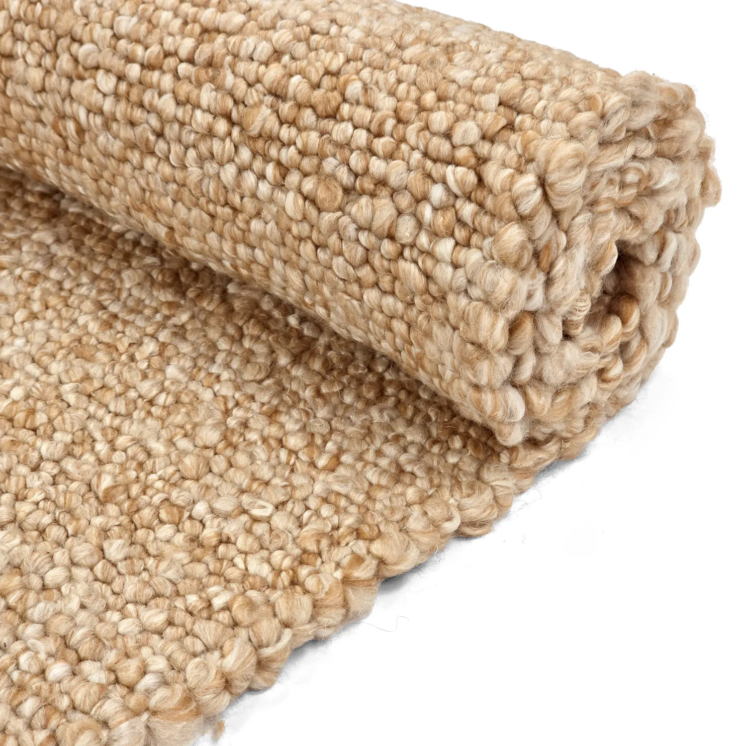 Inomhus/utomhusmatta - Milford Wool Look (beige)