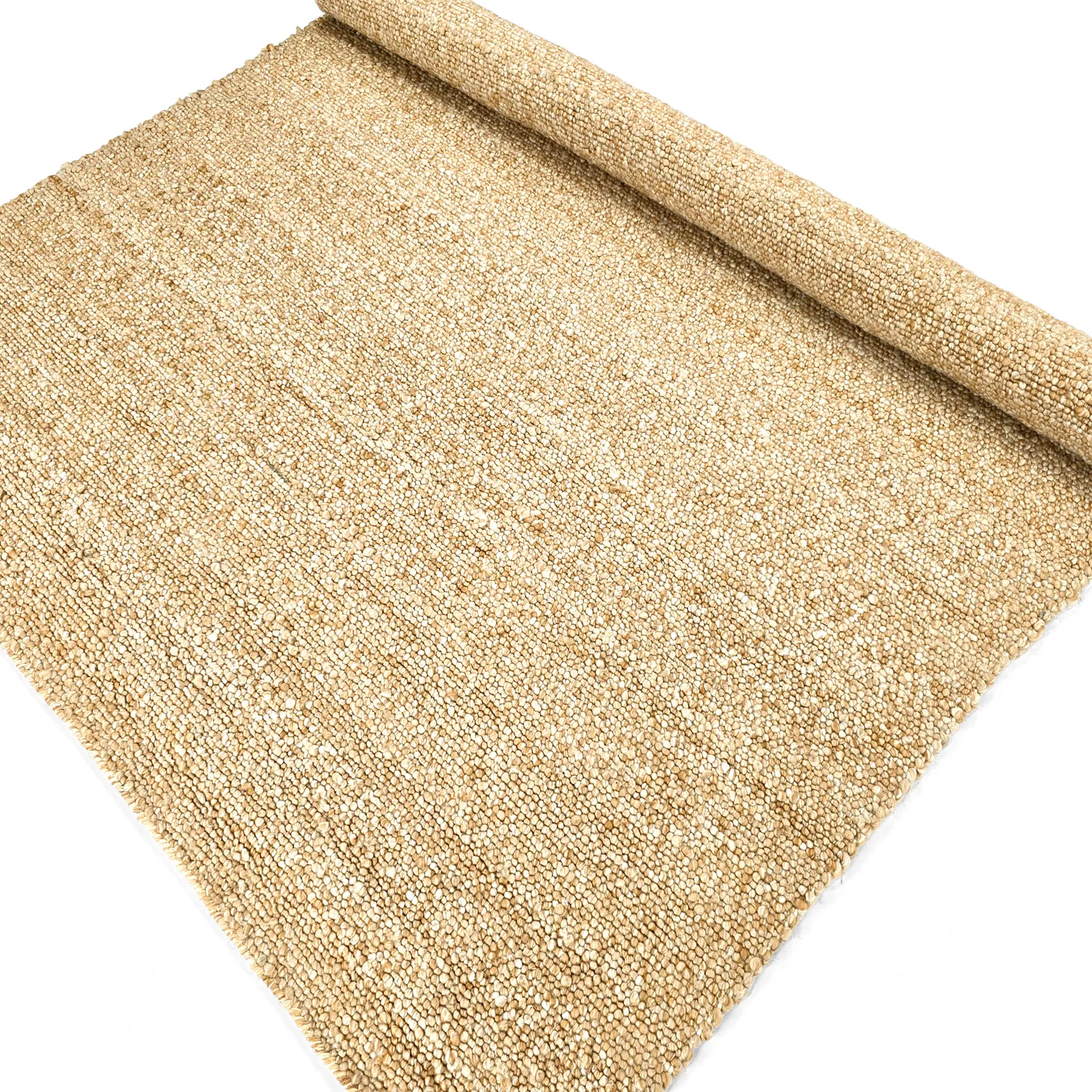 Inomhus/utomhusmatta - Milford Wool Look (gul)