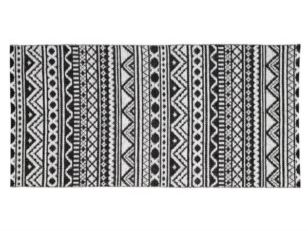 Plastmattor - Horredsmattan Inca (svart) (Storlek: 70 x 210 cm)