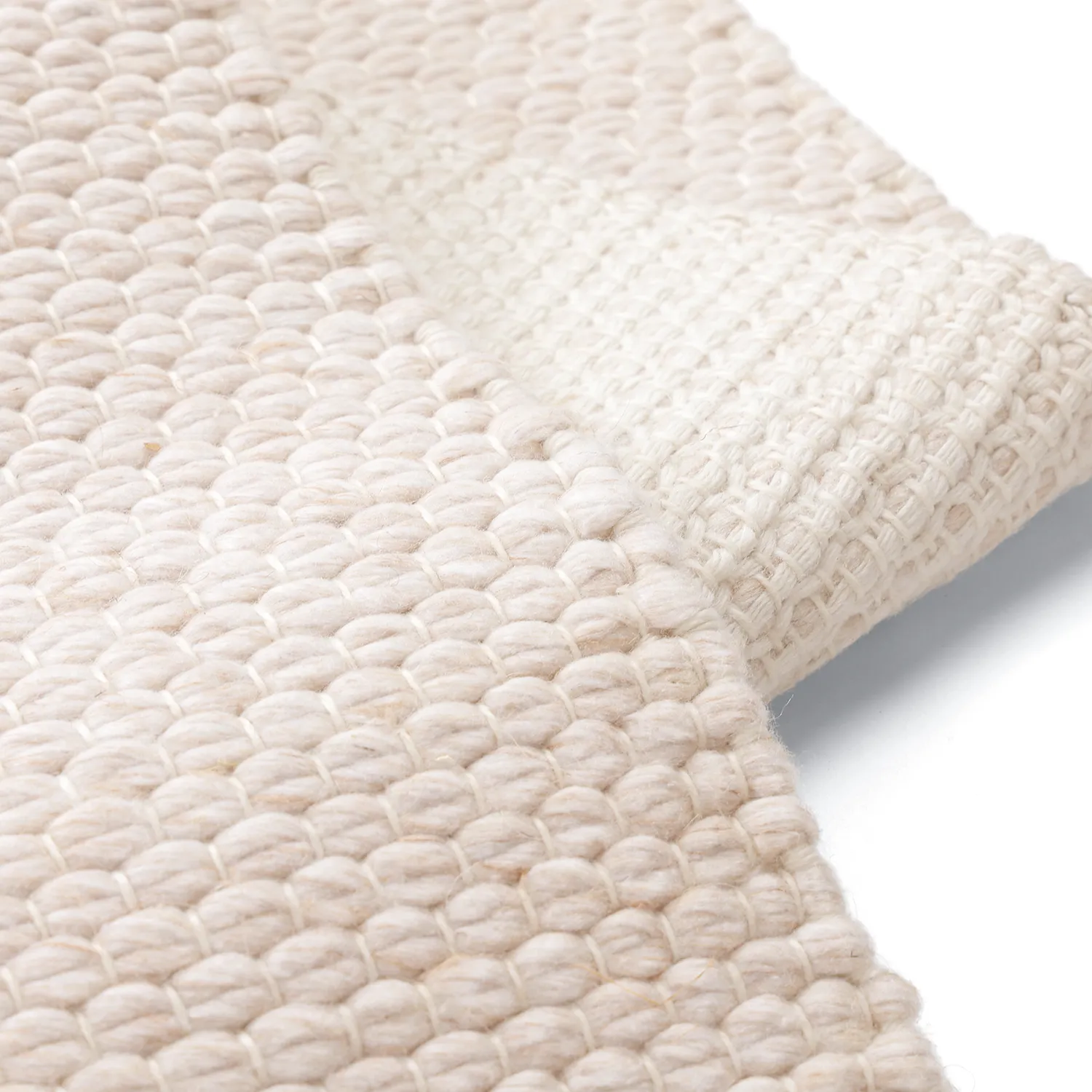 Inomhus/utomhusmatta - Arco Wool Look (creme)