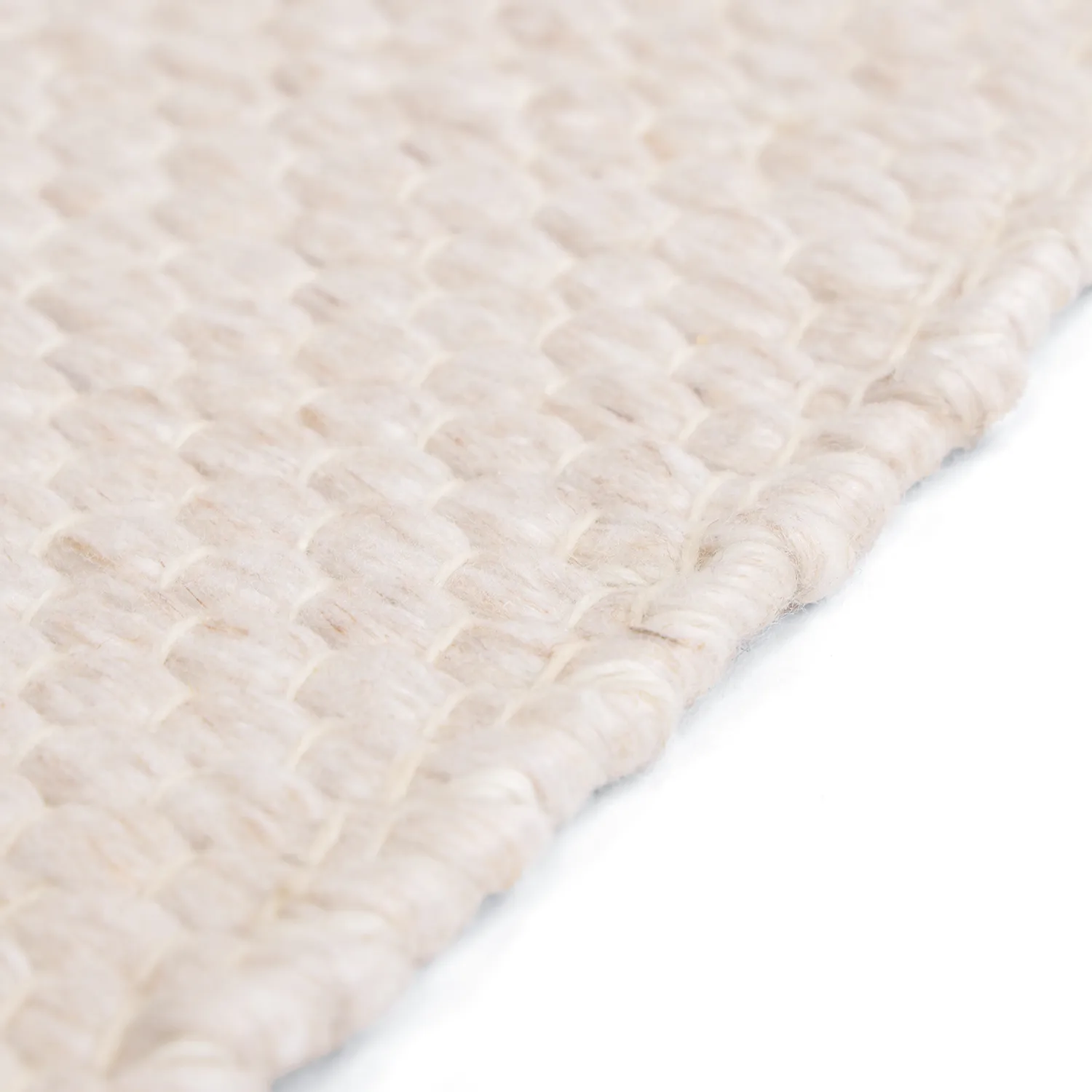 Inomhus/utomhusmatta - Arco Wool Look (creme)