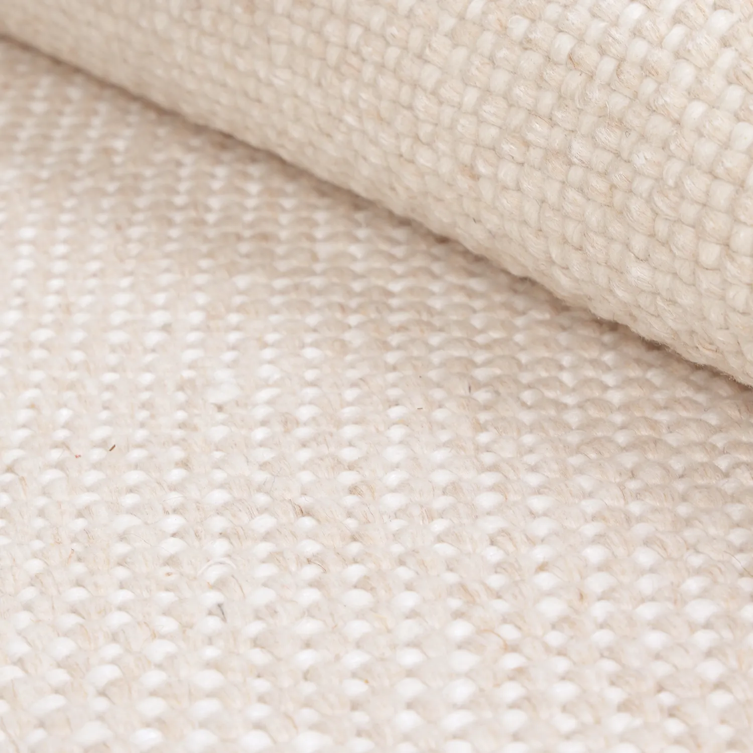 Inomhus/utomhusmatta - Orta Wool Look (creme)