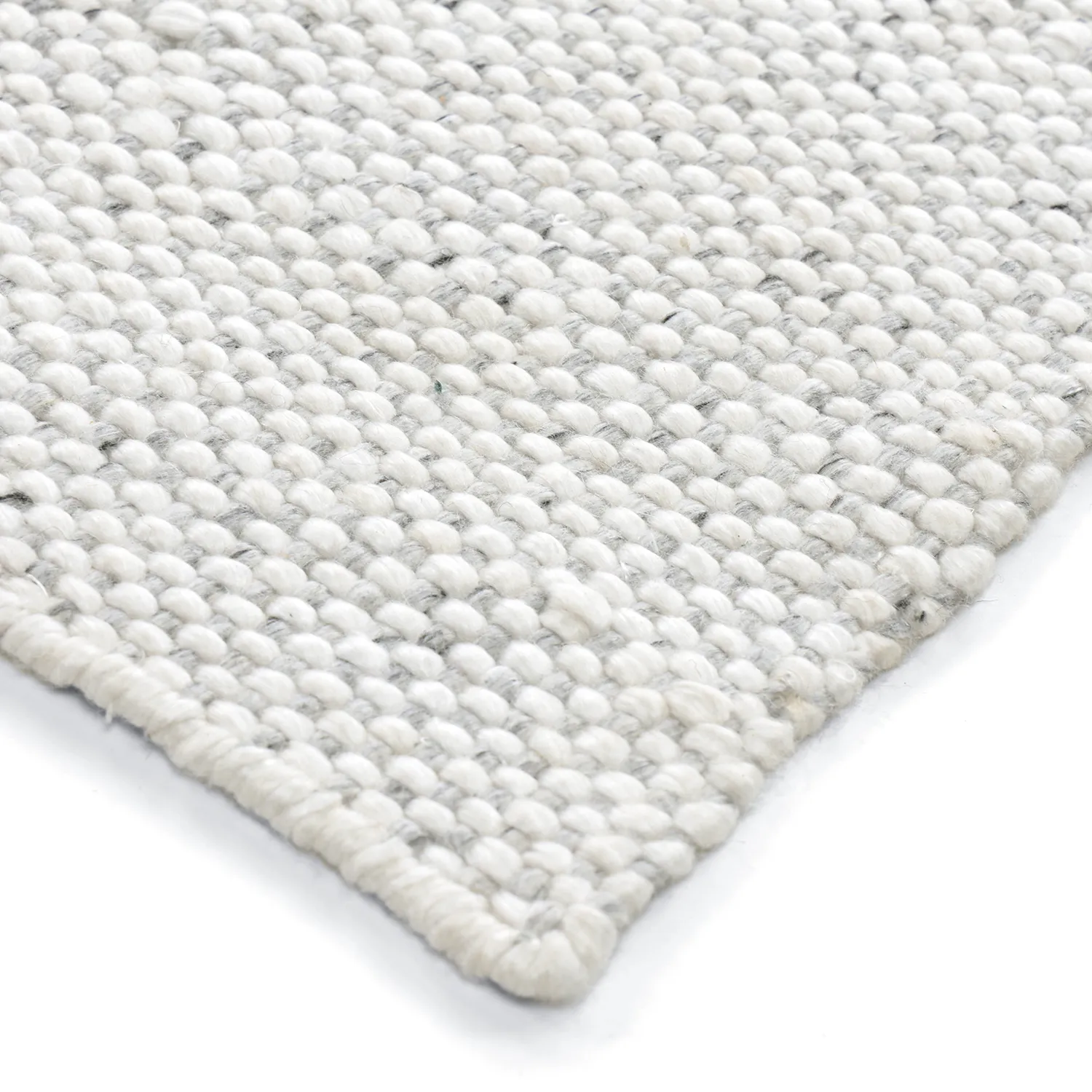 Inomhus/utomhusmatta - Orta Wool Look (ljusgrå)