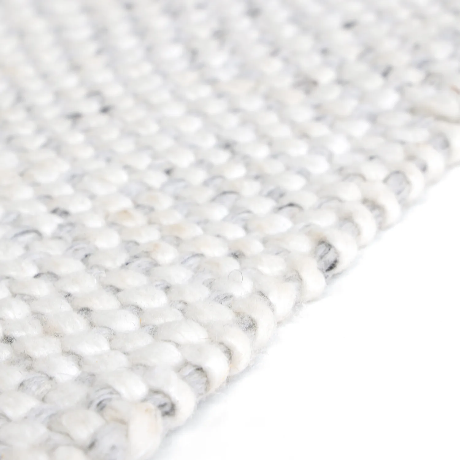 Inomhus/utomhusmatta - Orta Wool Look (ljusgrå)