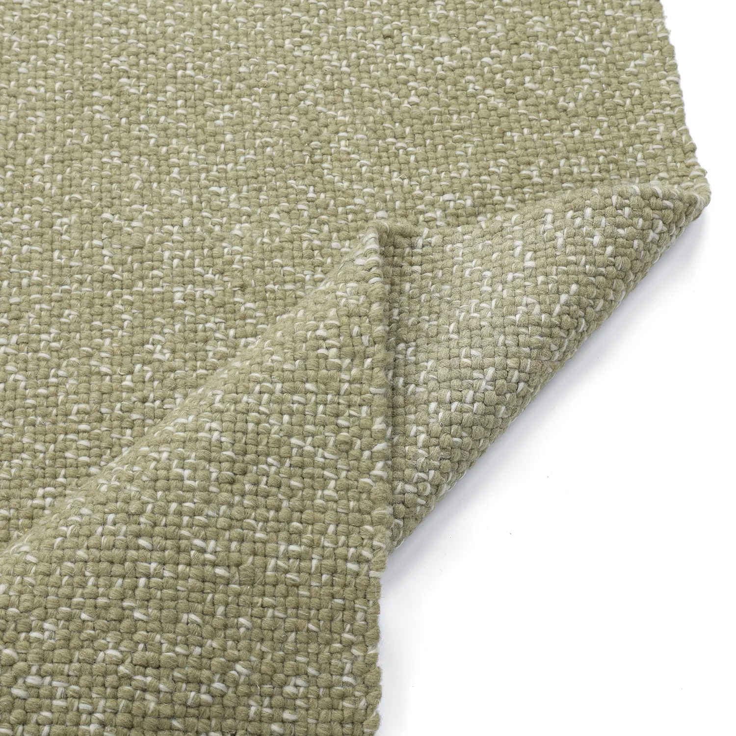 Inomhus/utomhusmatta - Orta Wool Look (mossgrön)
