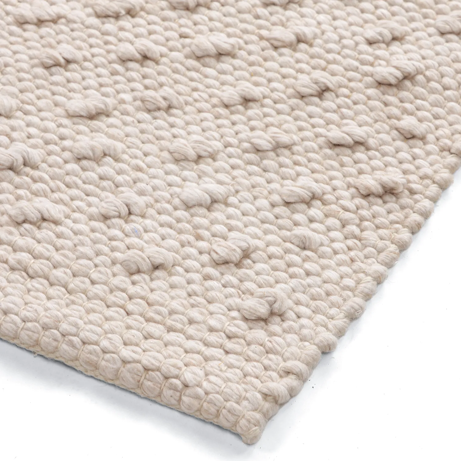 Inomhus/utomhusmatta - Todi Wool Look (creme)