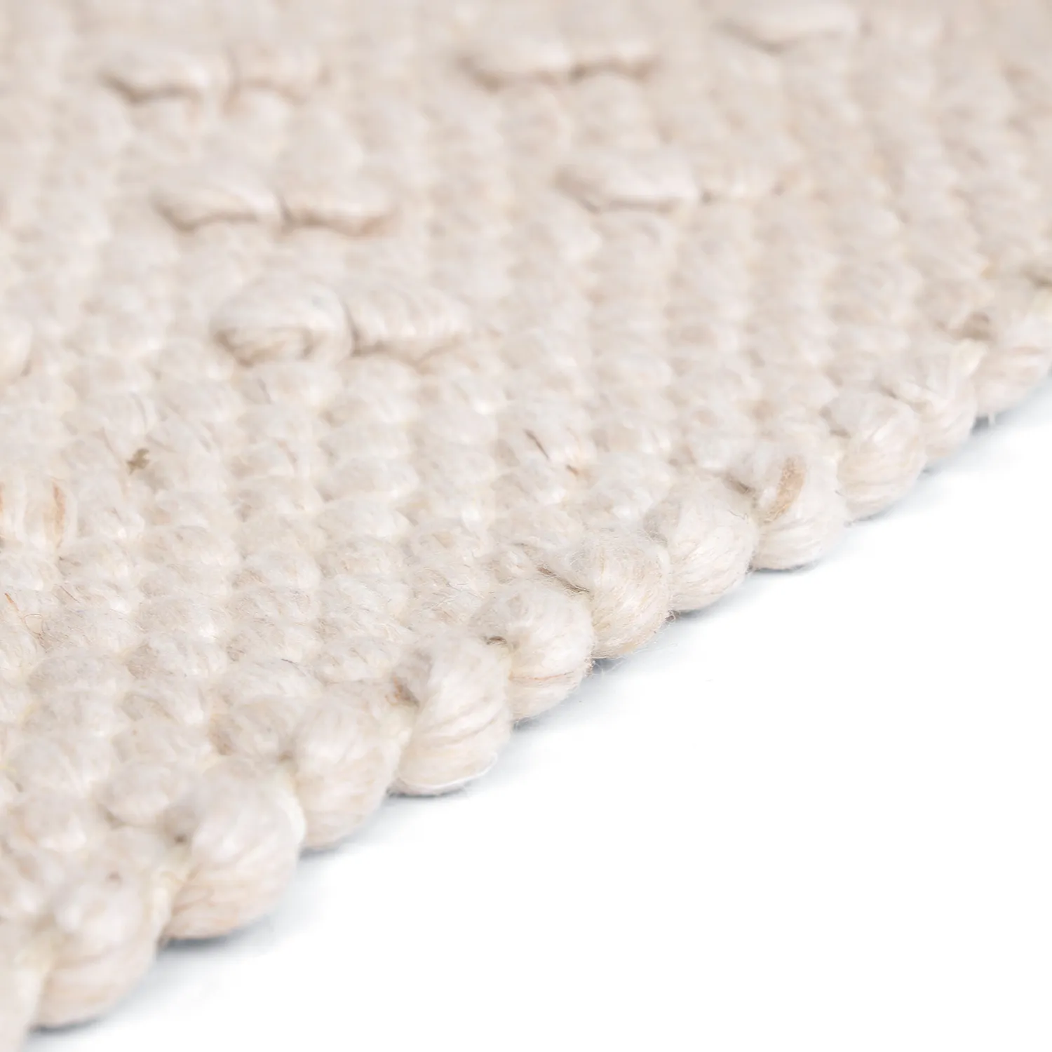 Inomhus/utomhusmatta - Todi Wool Look (creme)