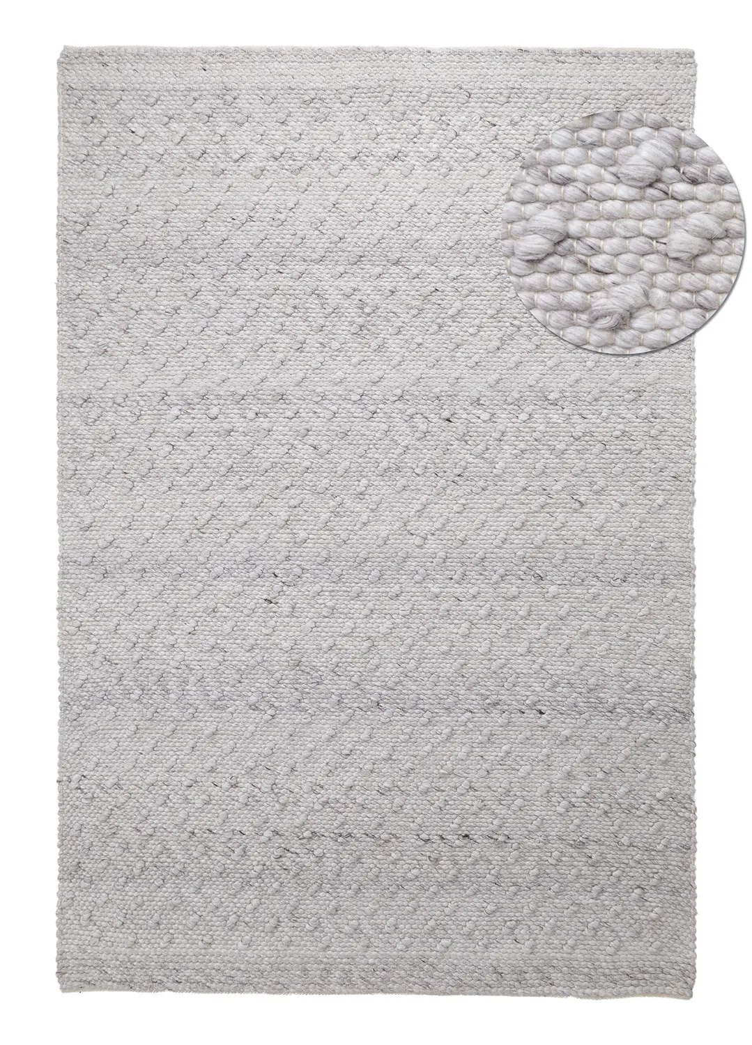 Inomhus/utomhusmatta - Todi Wool Look (grå/beige)