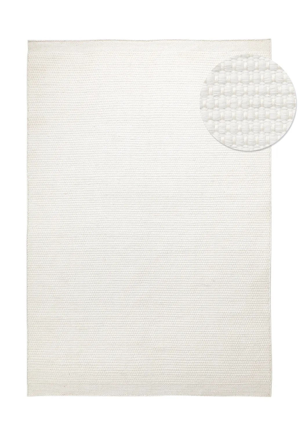 Inomhus/utomhusmatta - Coastal Wool Look (creme)