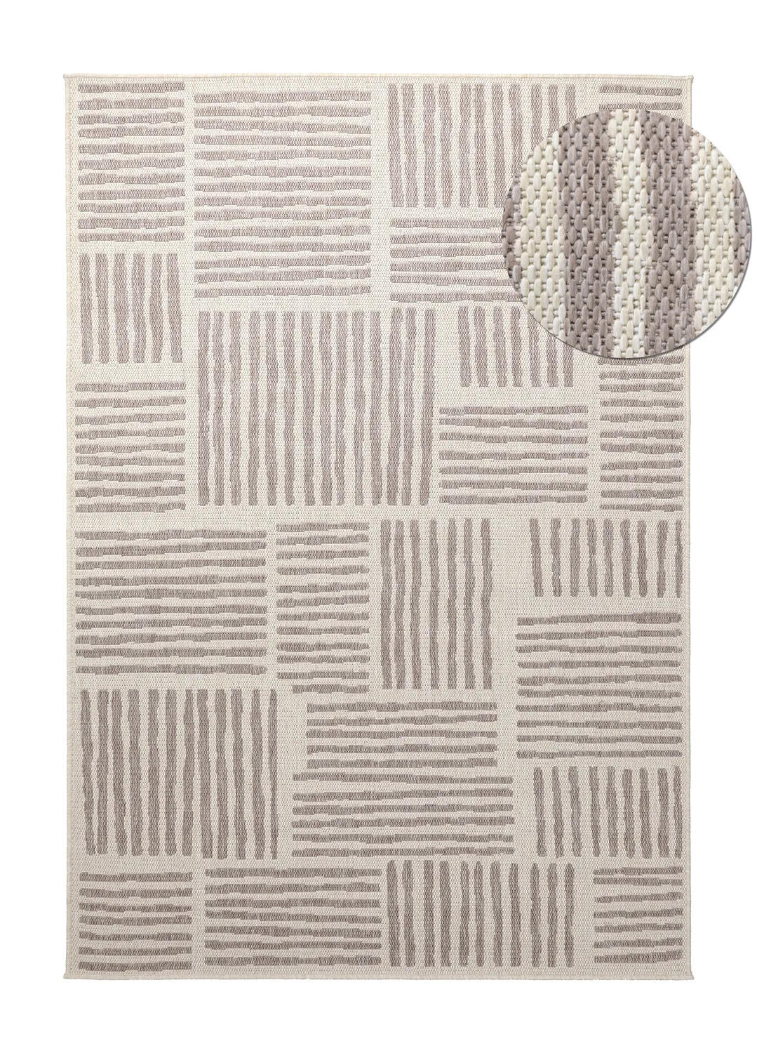 Inomhus/utomhusmatta - Cordoba (taupe)