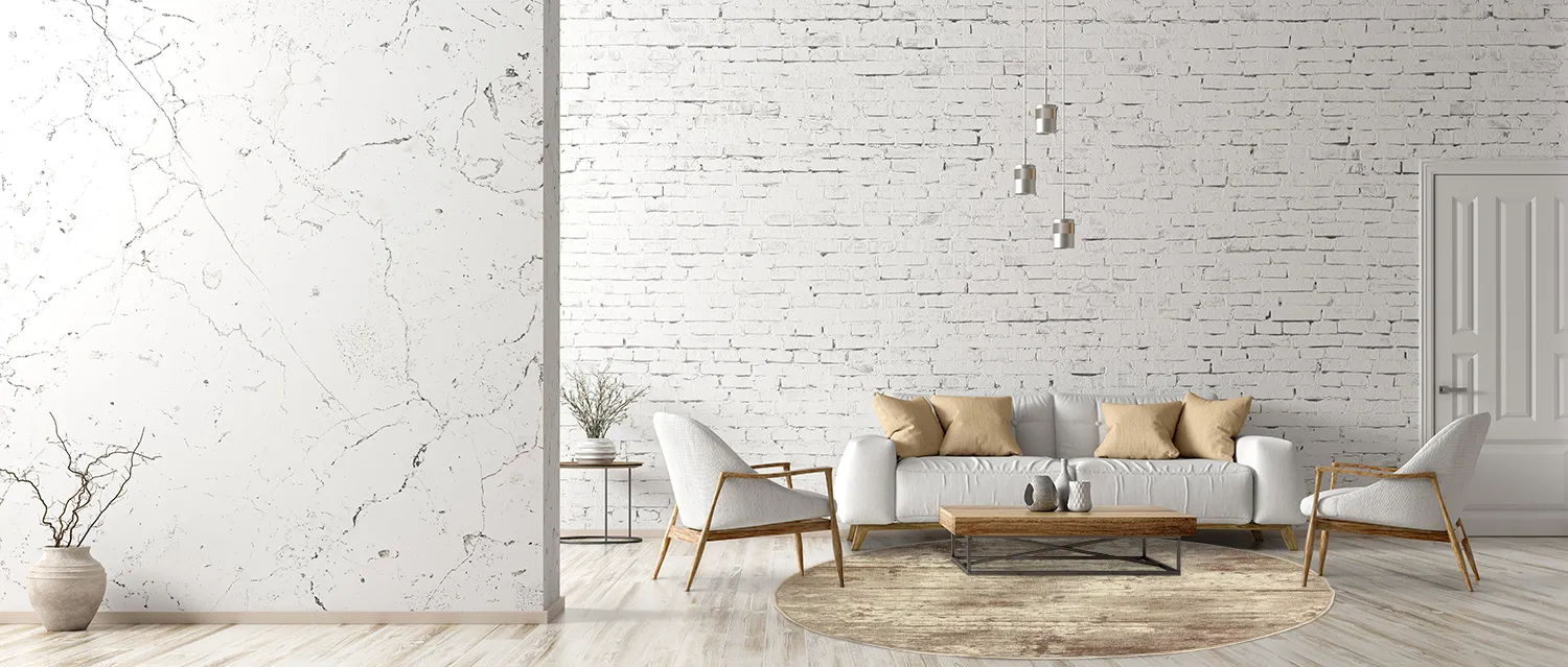 Rund matta - Kebira (beige)