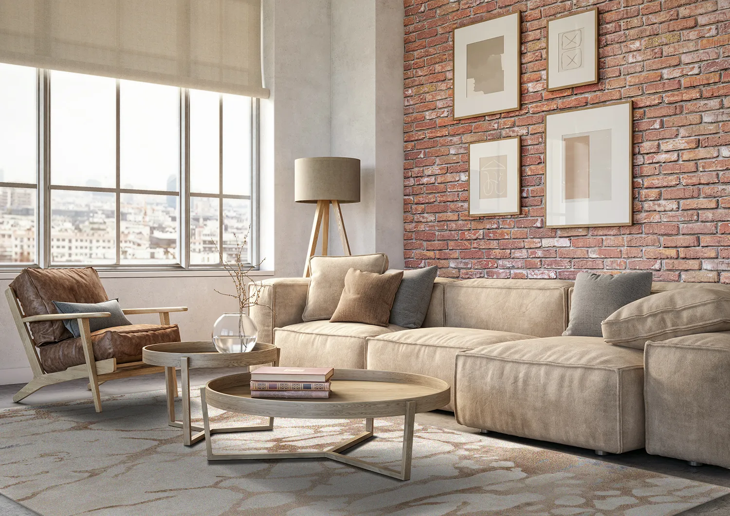 Wiltonmatta - Chiara (beige/multi)