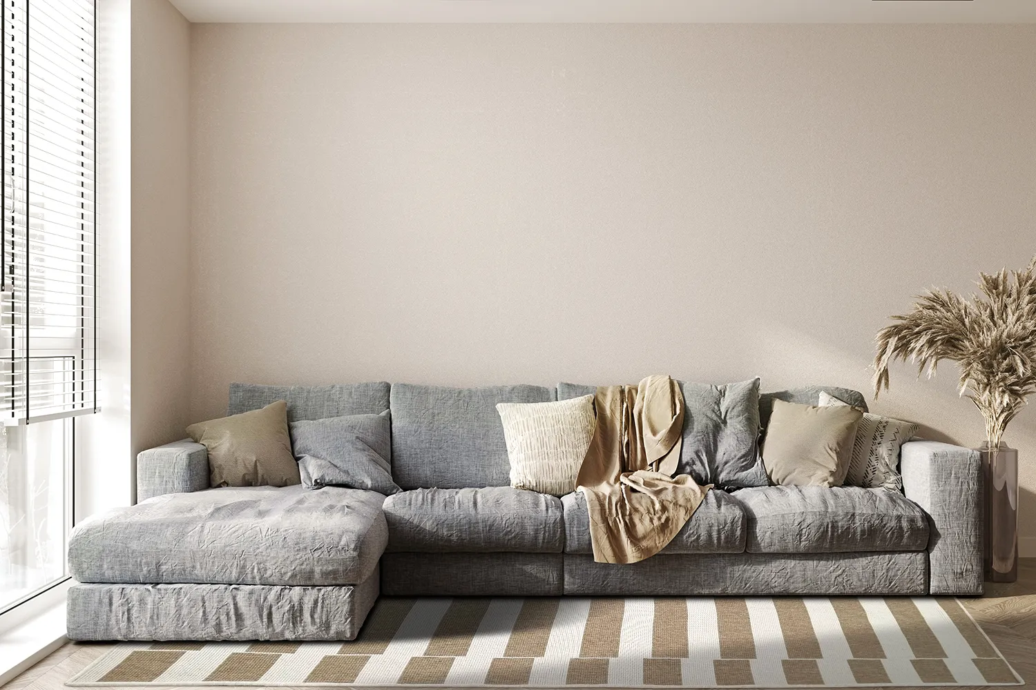 Inomhus- utomhusmatta - Doyle (beige)